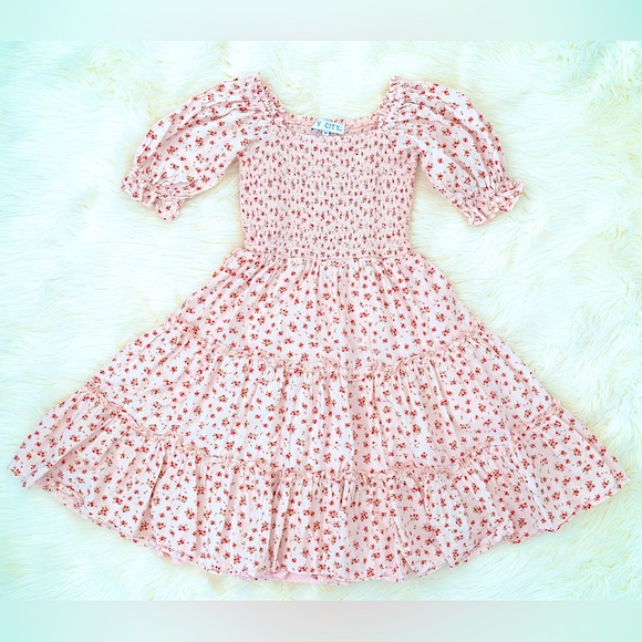 Ivy City Co Other - Ivy City Co floral pink dress for girls I Mini Madeline Dress